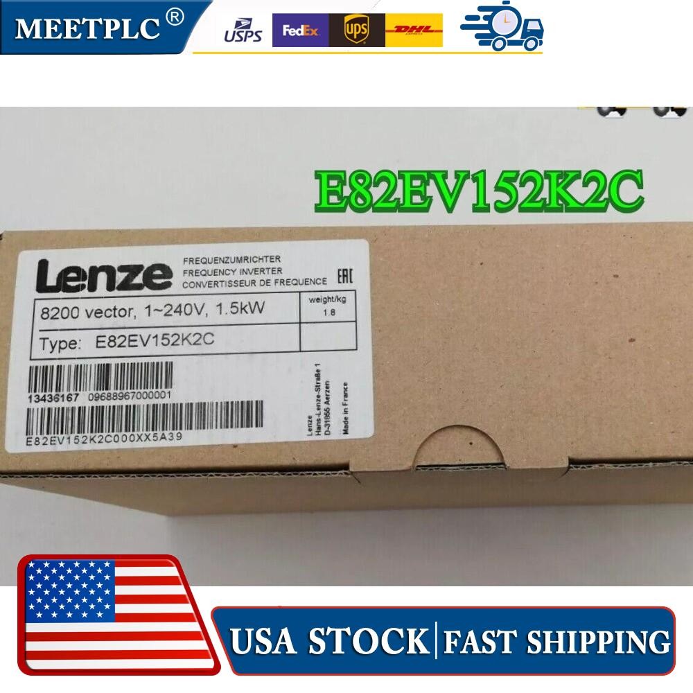 1PC E82EV152K2C NEW LENZE E82EV152K-2C LENZE FREQUENCY INVERTER Fast shipping