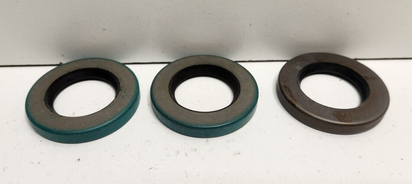 LOT OF 3 NEW NO BOX! CHICAGO RAWHIDE 1.125″ SHAFT X 1.874″ OD OIL SEALS 11209