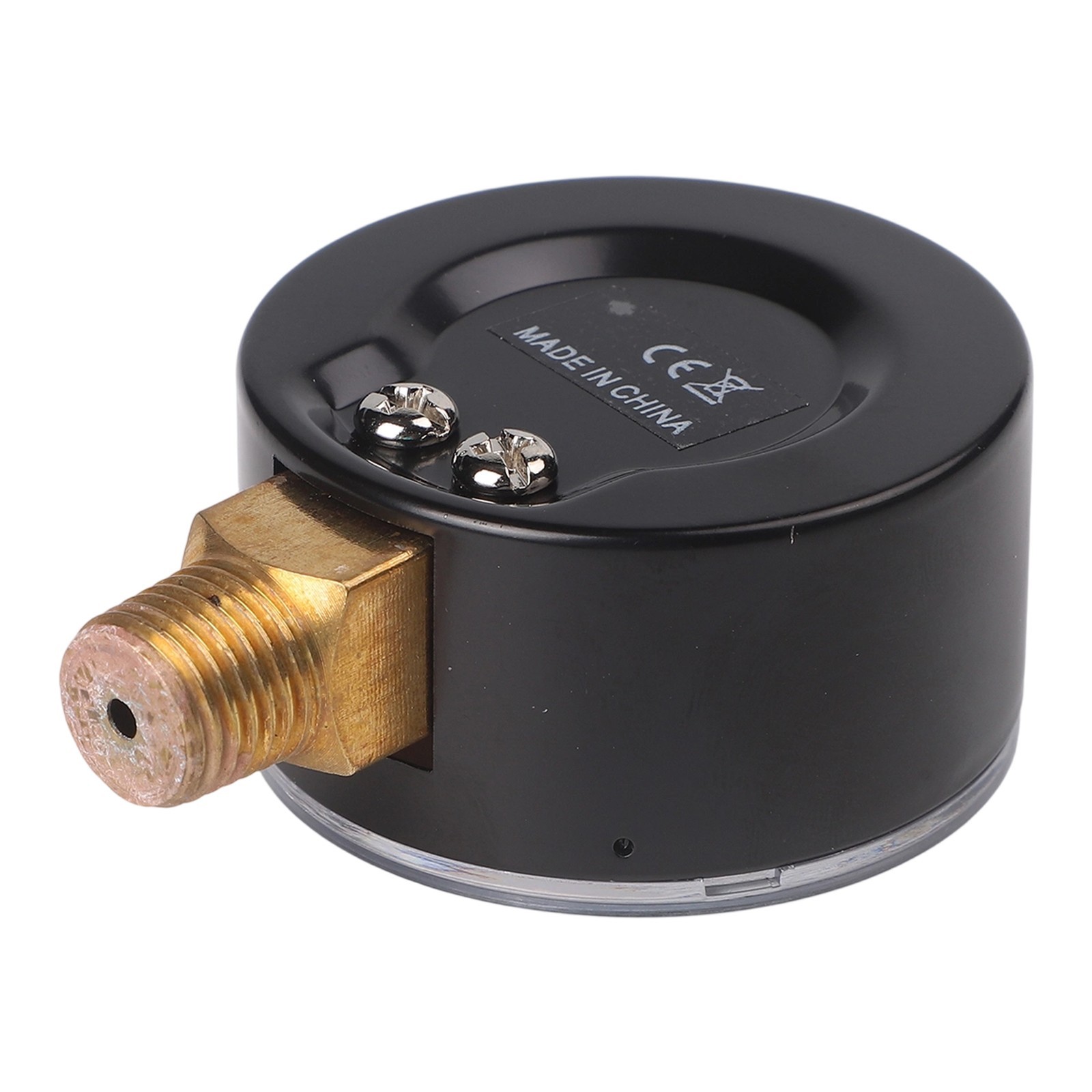 Stainless Steel 14in Pressure Gauge for Industrial HVAC Plumbing 0 4 Bar
