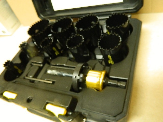 Kimbell Midwest Easy Core 83-508 Bi Metal 13 Piece Hole Saw Set