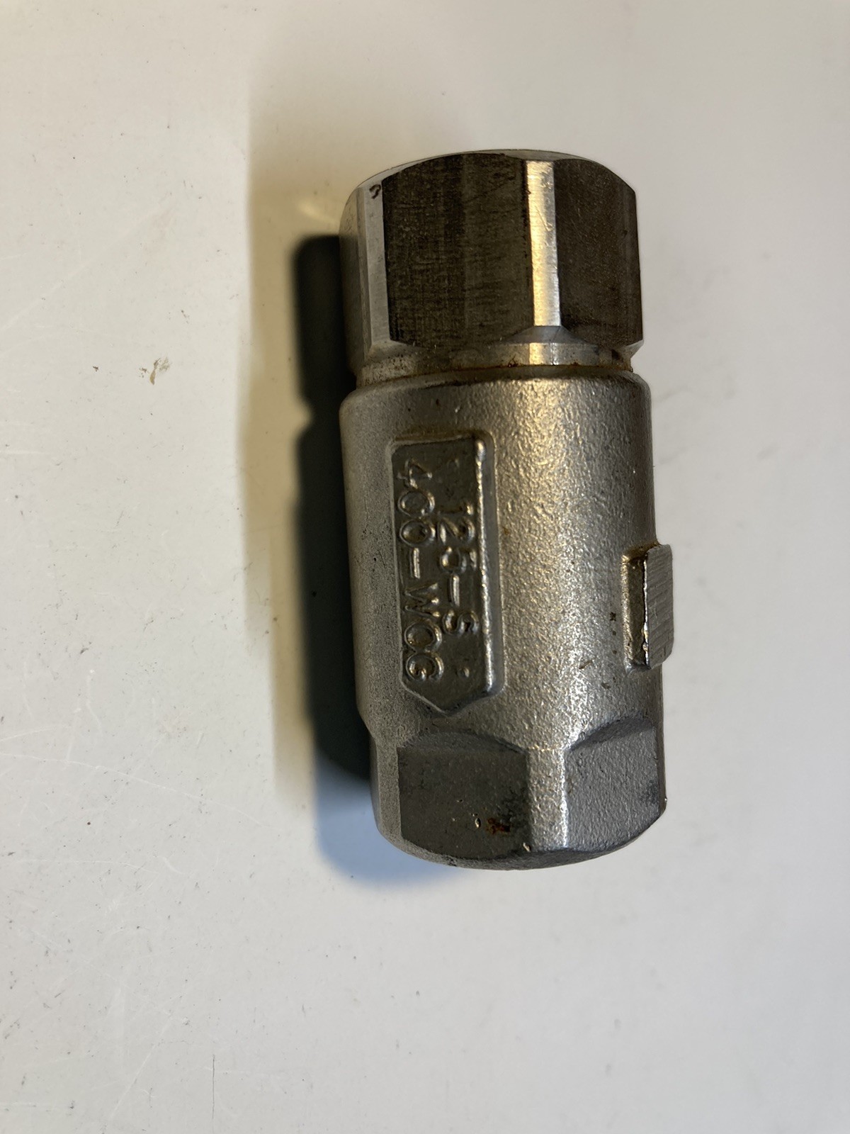 Conbraco, Ball Cone Check Valve, 125-S 400-WOG