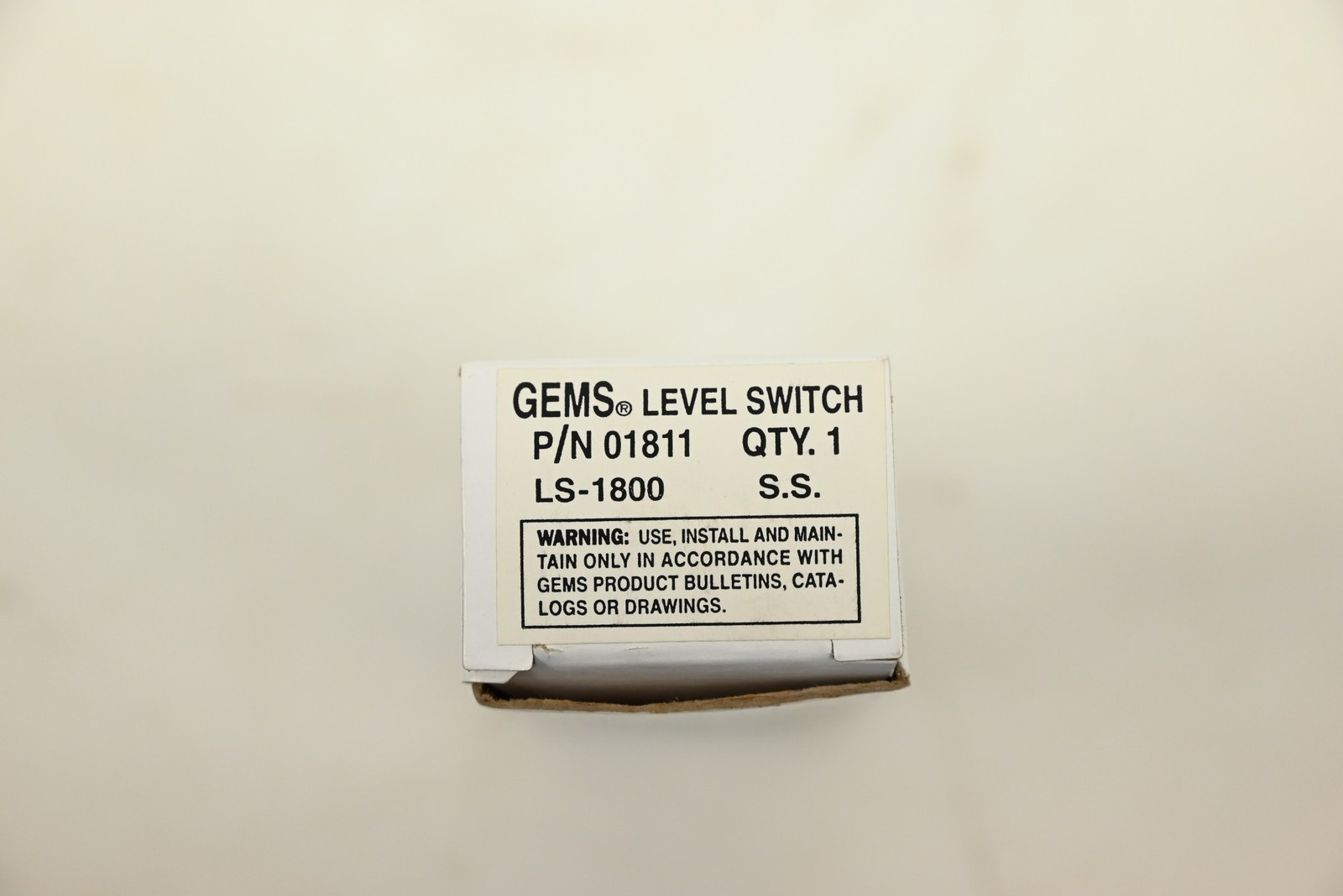 Gems Sensor LS-1800 (01811) Level Switch
