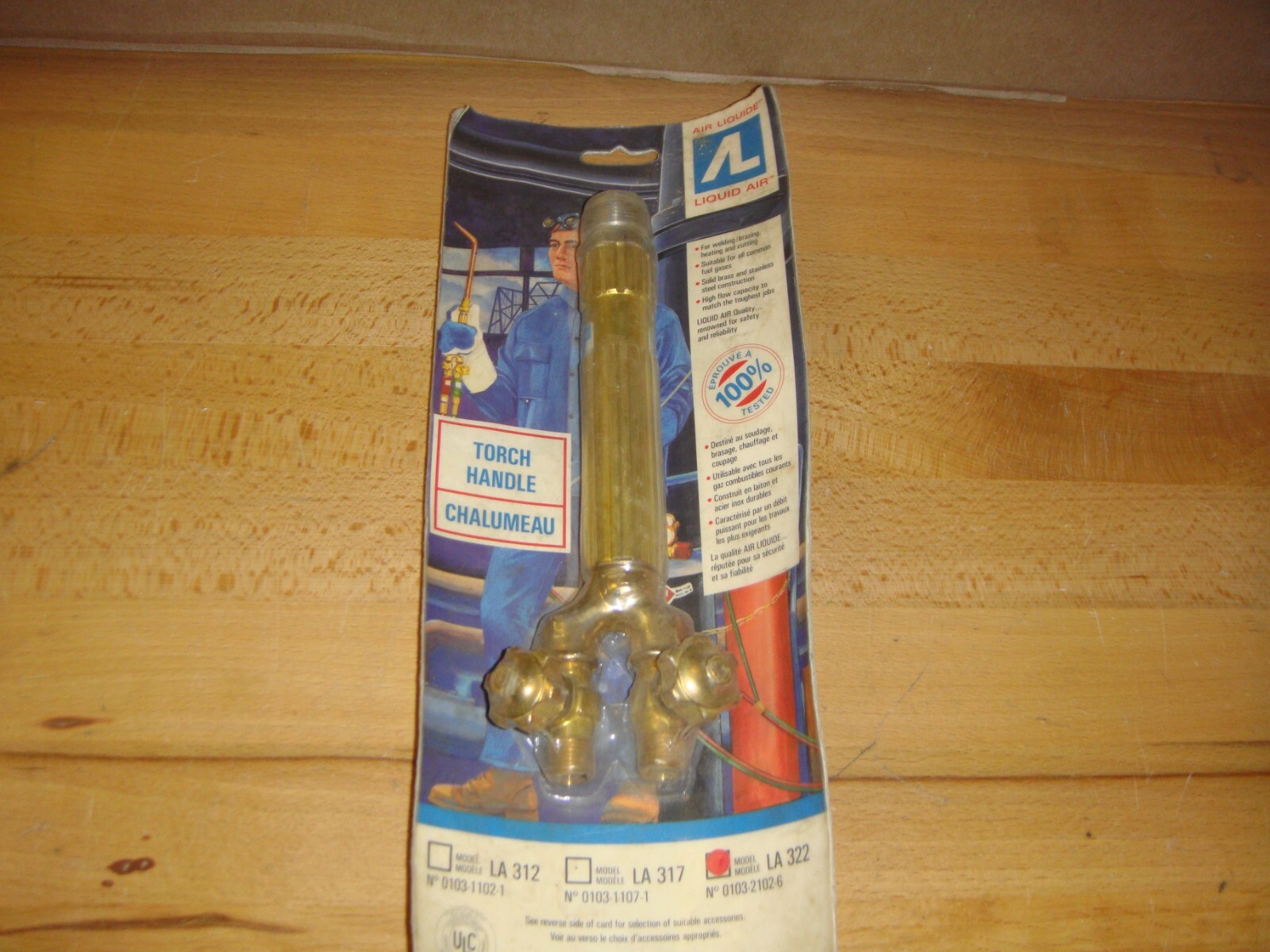 LA-322 LIQUID AIR Industrial Torch Handle Torch