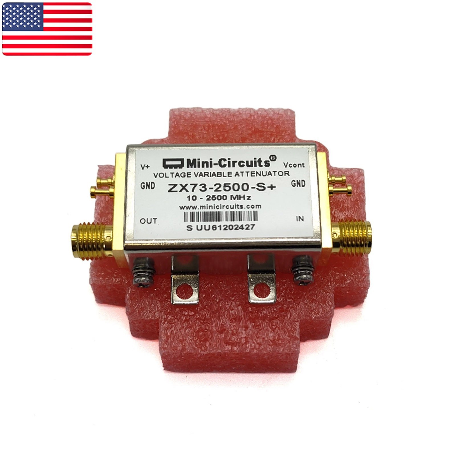 1PCS New ZX73-2500-S+ SMA 10-2500MHZ Voltage Variable Attenuator – US