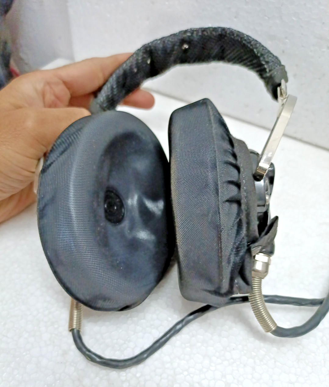Dynalec Corp 702019-375 Type H-200/U Sound Powered Headset-Chestset