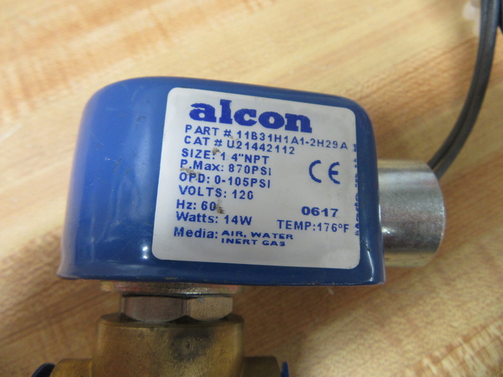 Alcon 11B31H1A1-2H29A Valve U21442112