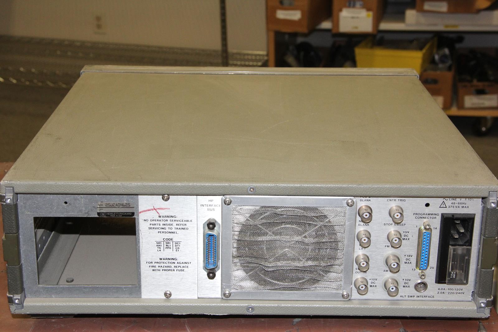 HP Hewlett Packard 8350B Sweep Oscillator