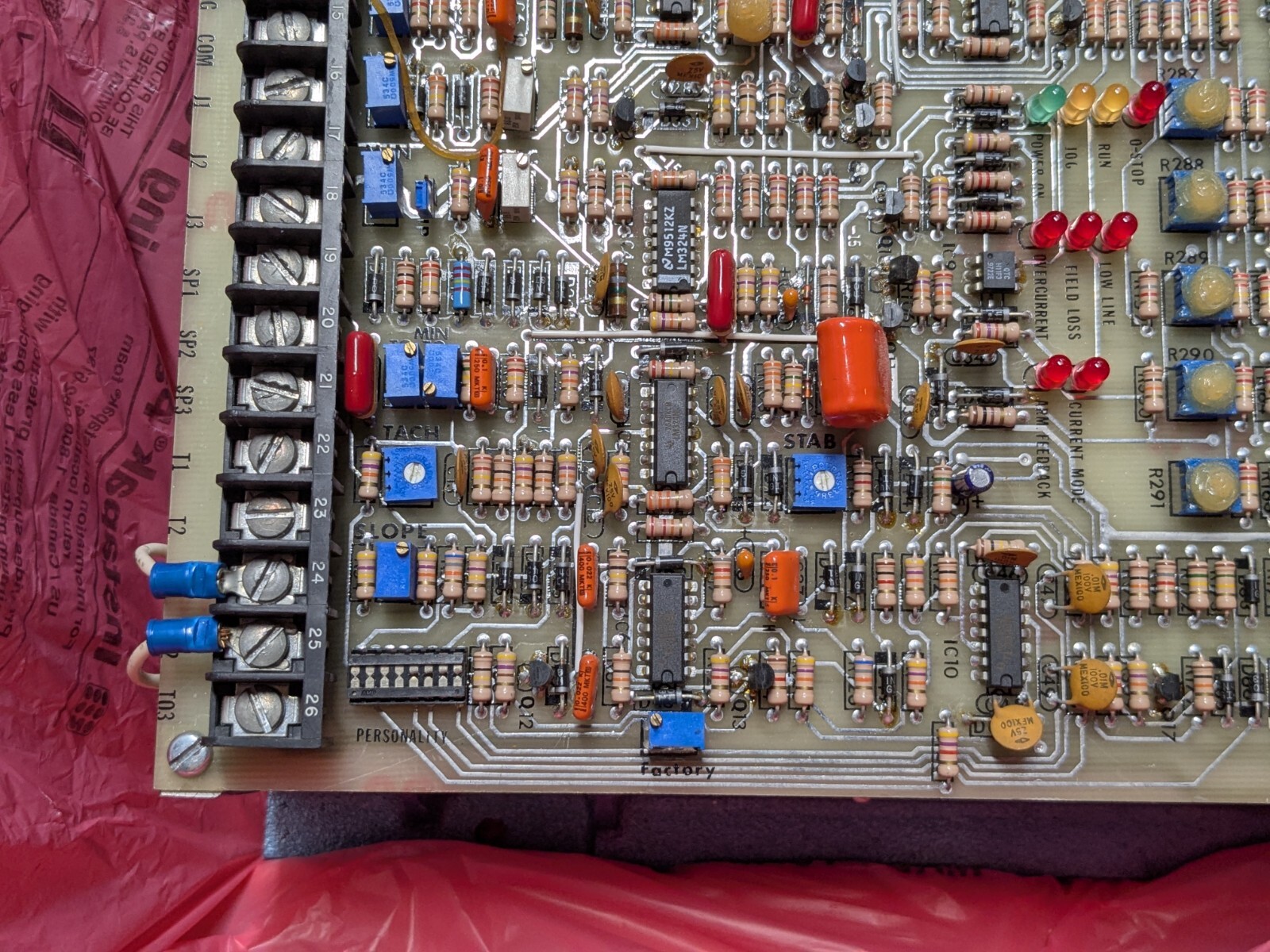 HPC Hampton 730100-S2 Vari Speed Tri Star Drive Board – Danfoss – 2100 Mark Andy