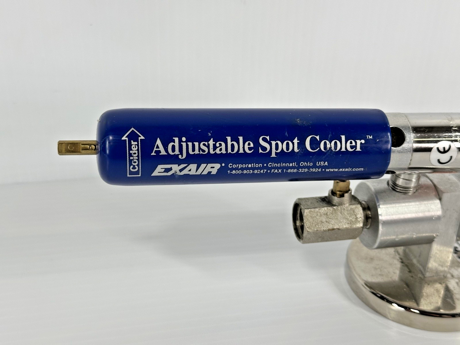 EXAIR Adjustable Spot Cooler Air Cooling System Magnetic Base Industrial