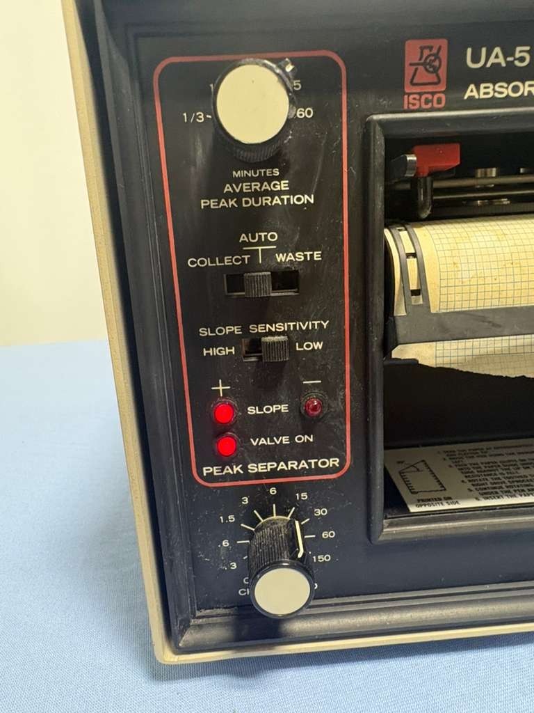 ISCO UA-5 Absorbance/Fluorescence Detector w/ Type 6 Optical Unit Part 89243