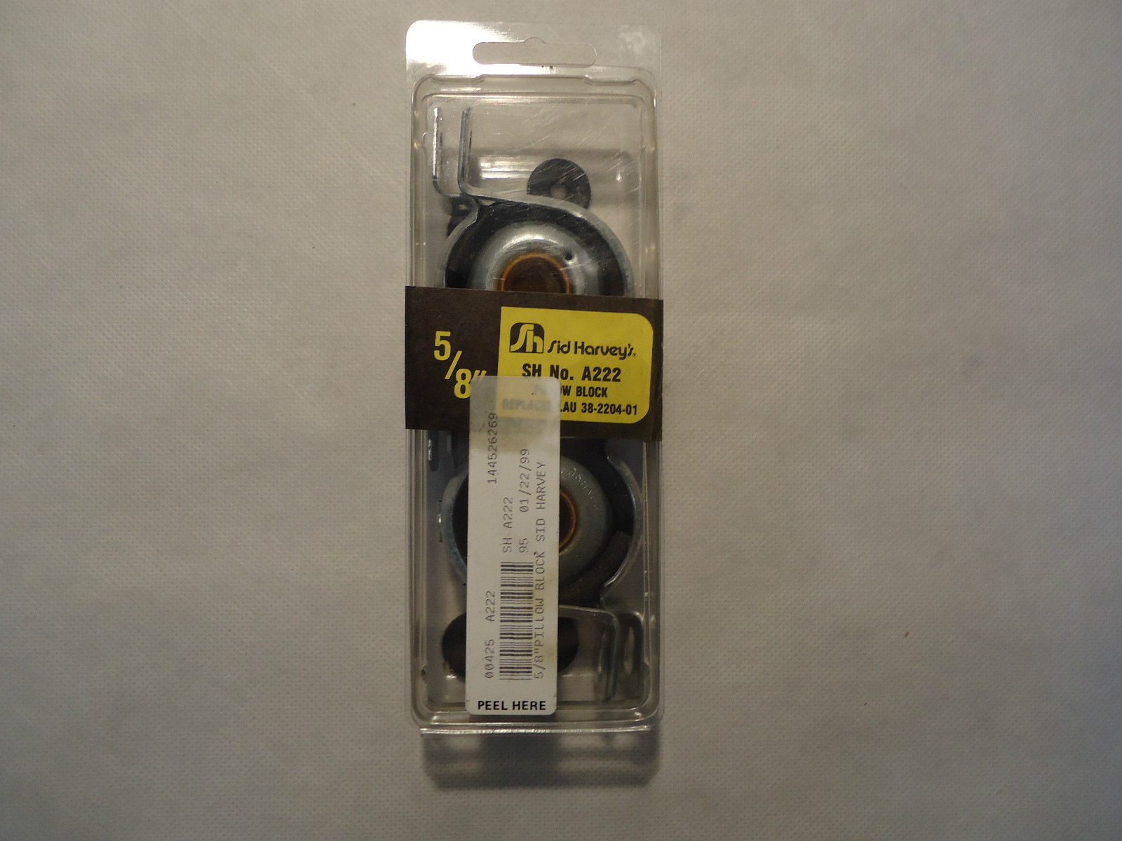 NEW IN BOX SID HARVEY’S A222 5/8″ PILLOW BLOCK LAU 38-2204-01