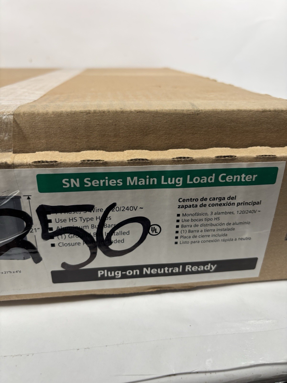 Siemens SNW1224L1125 125A Main Lug Load Center 12 Spaces / 24 Circuits