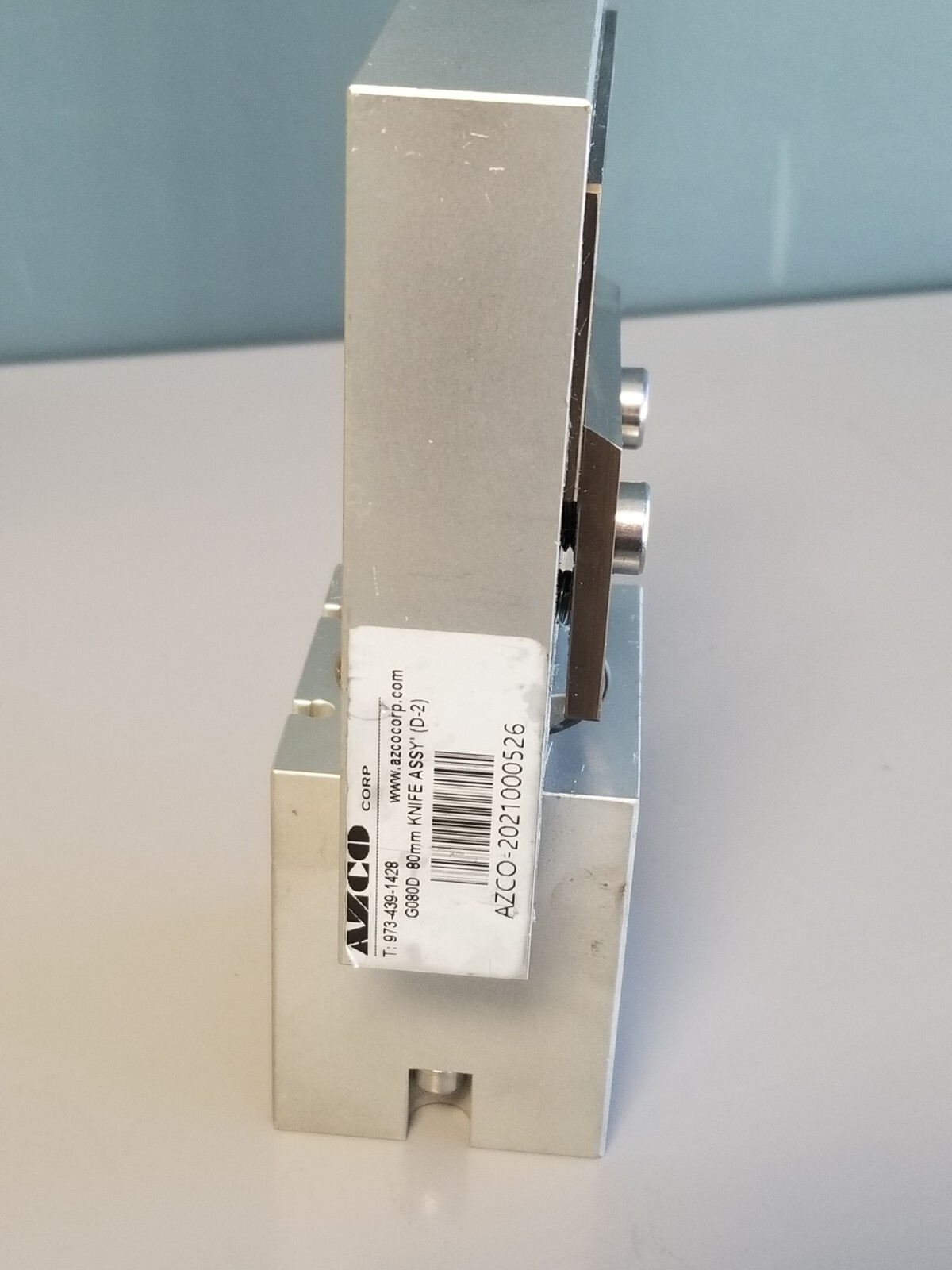 AZCO GO-80D 80mm GUILLOTINE KNIFE ASSY