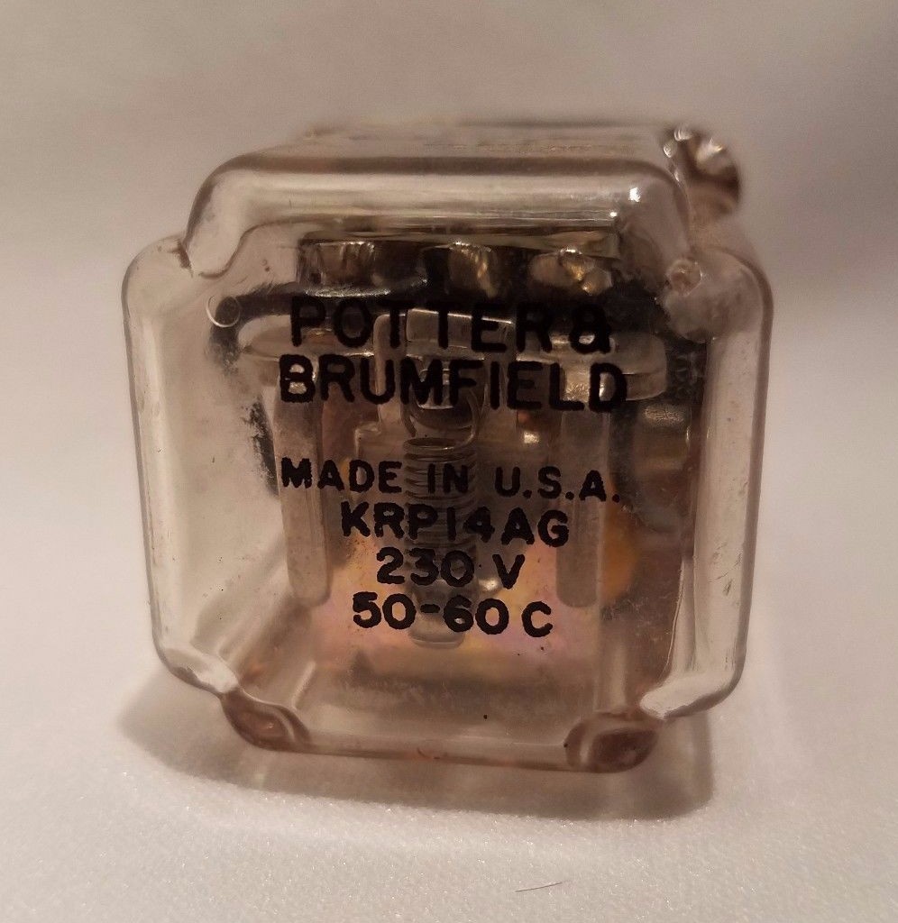 Potter & Brumfield KRP14AG Relay 230V