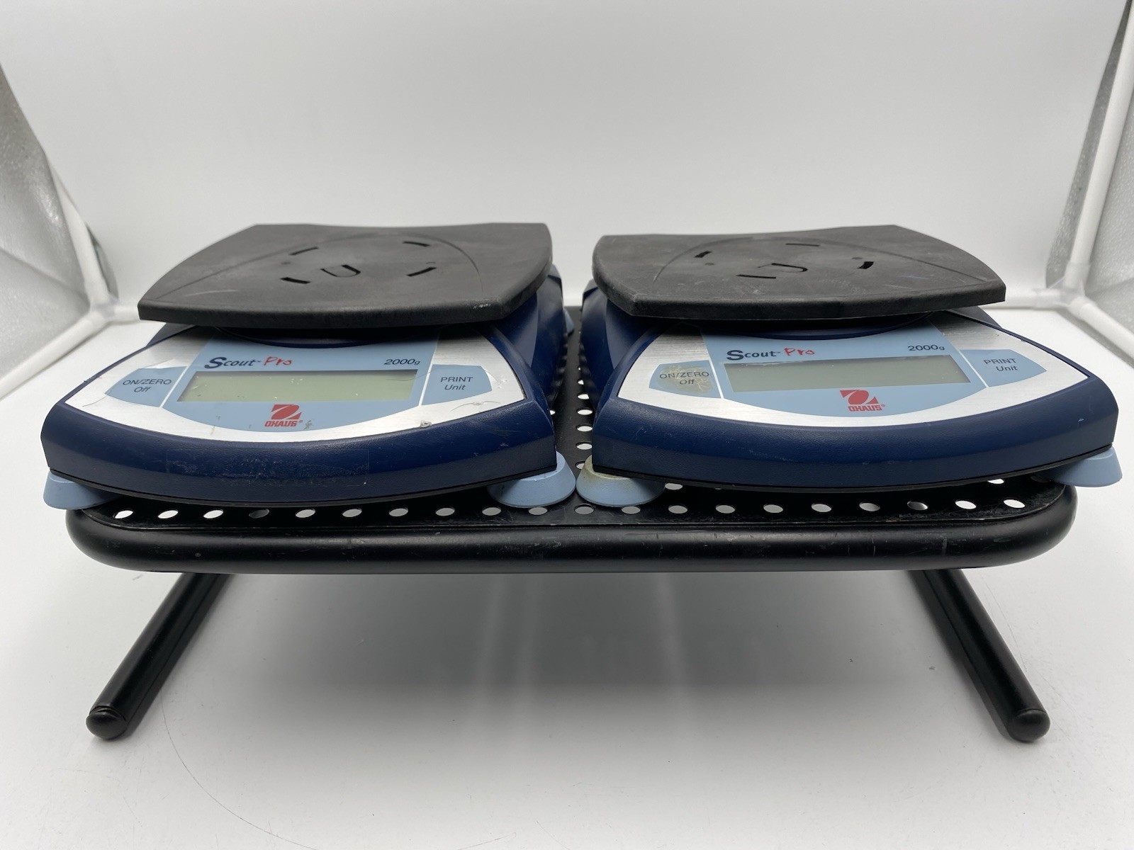 LOT OF 2 Ohaus SP2001 Scout Pro Portable Scale