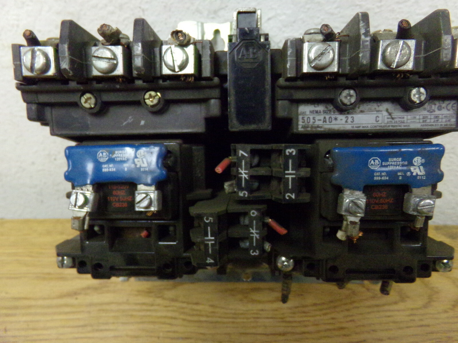 Allen Bradley 505-AO*-23 599-K04 Reversing Starter Assembly *FREE SHIPPING*