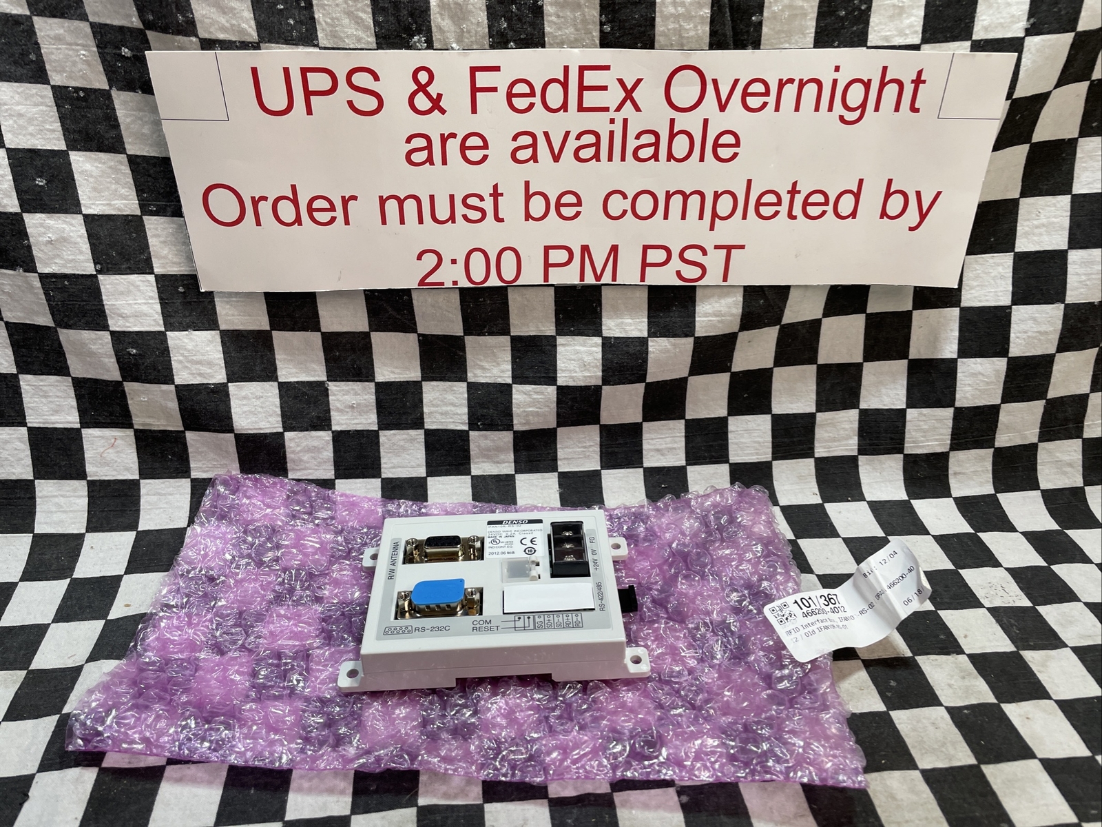 DENSO RFID INTERFACE BOX 24V, RS-232C, RS-422/485, IFAN10R-RS-02 #140F11