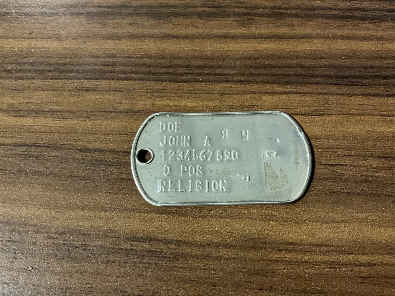 CIM HE M10 Military Dog Tag Embossing Machine Working