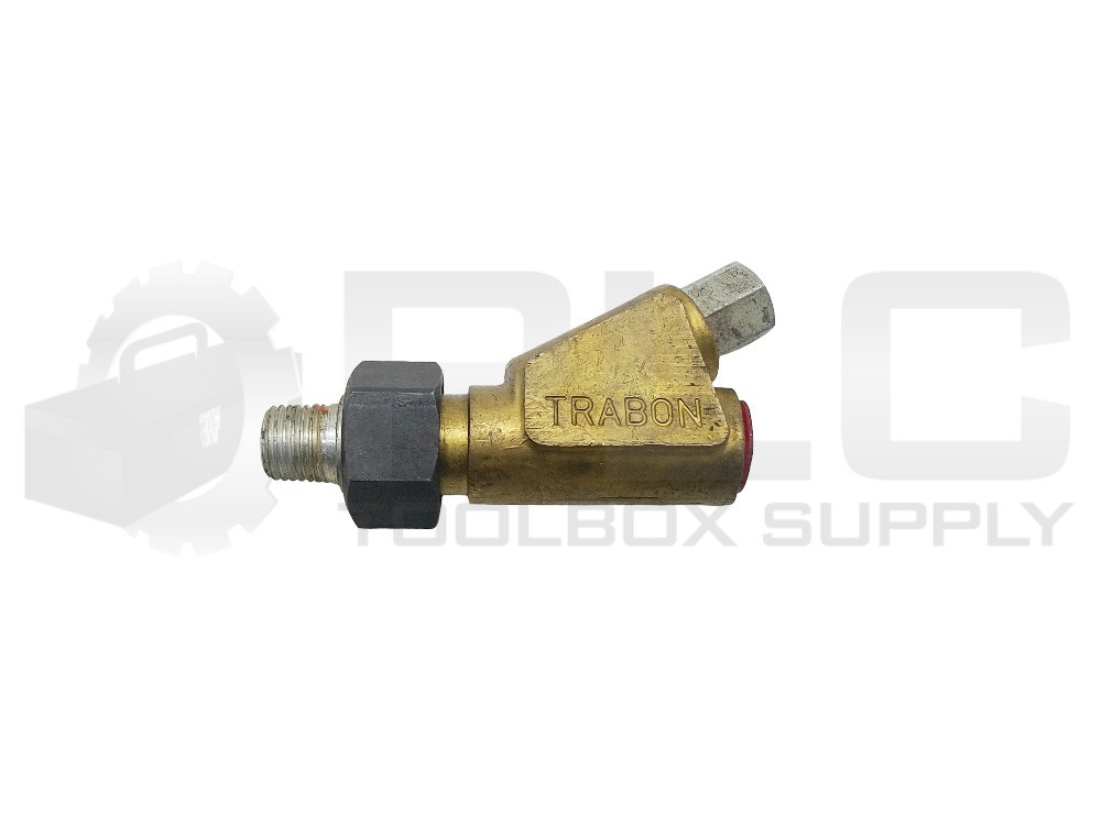 NEW TRABON BLX-12 VALVE 1/4″ x 1/4″ NPT, 1/16″ NPT RELIEF, 6886 21