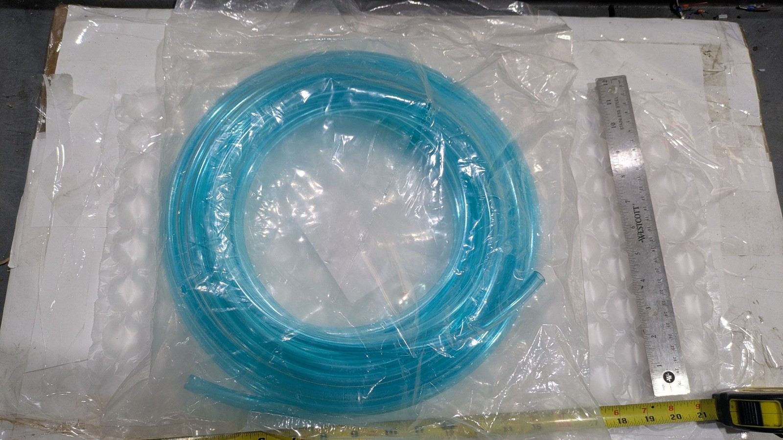 FreelinWade 1J-166-27 TR BLUE 95A PUR 1/2 X .320 X 50 FT BAG