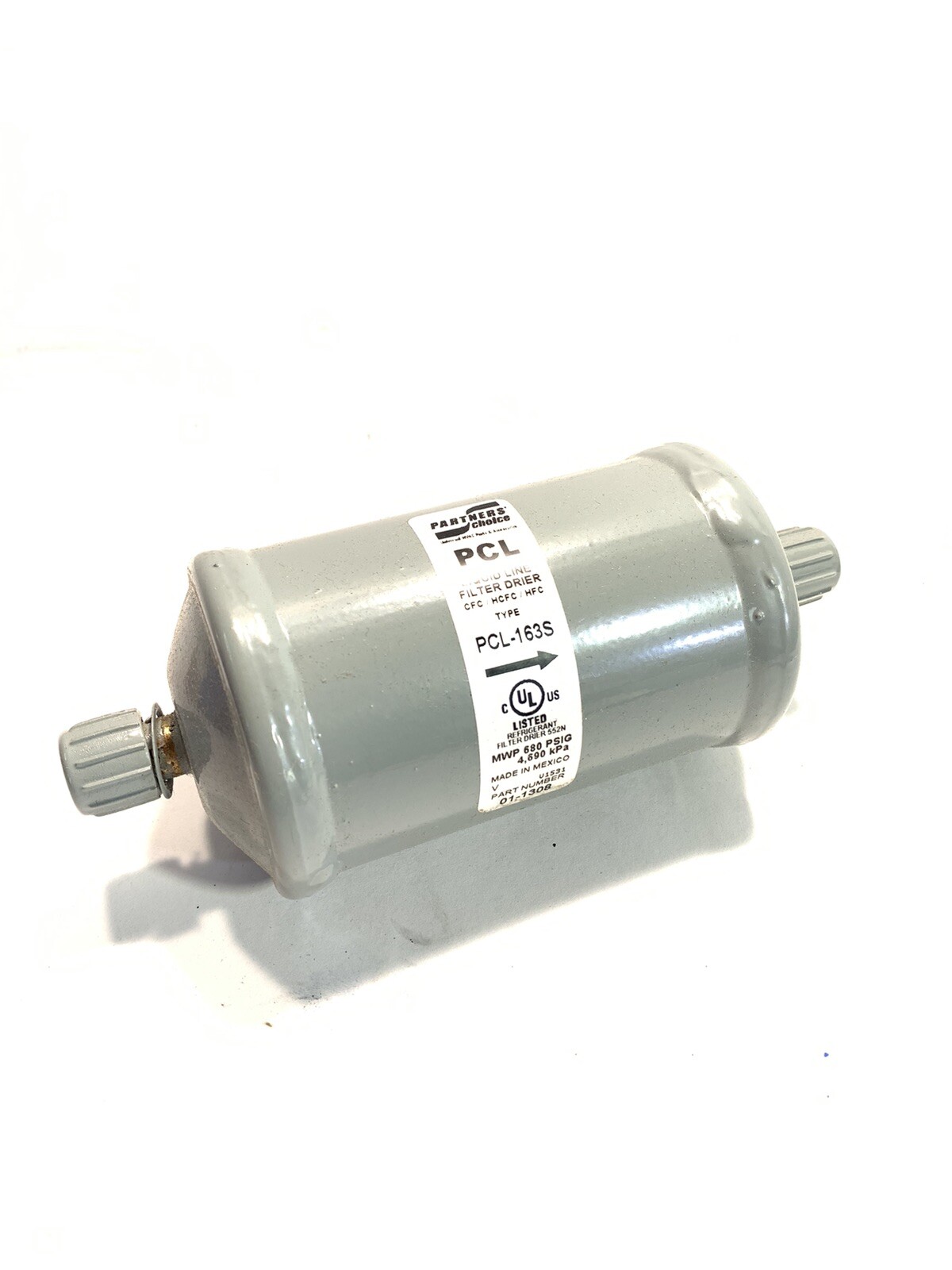 Partners Choice Liquid Line Filter Drier 3/8 Solder PCL-163S 01-1308