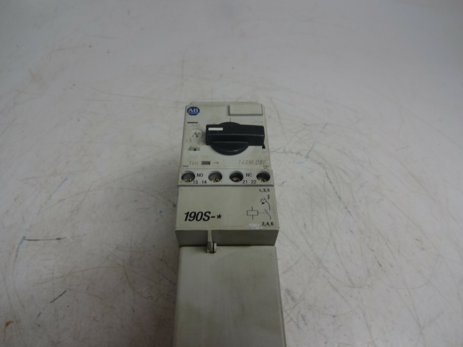 Allen Bradley Compact Starter 190S-AND2-DB40C-V /B Series B W/140M-D8E-B40 /B