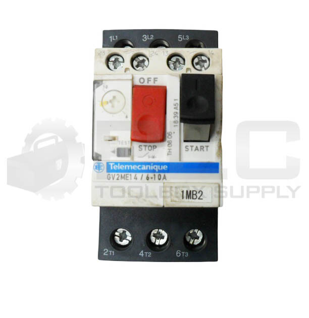 SCHNEIDER ELECTRIC GV2ME14/6-10A CIRCUIT BREAKER 6-10A 220V 3PH