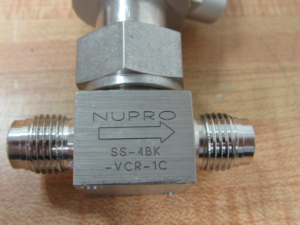 Swagelok SS-4BK-V51-1C Bellows Sealed Valve SS4BKV511C w/o End Fittings
