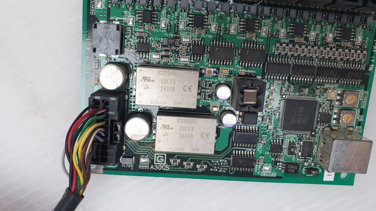 TEL Tokyo Electron BOARD, ANALOG 10CH #01 OYDK-205 – Used, Tested, Working