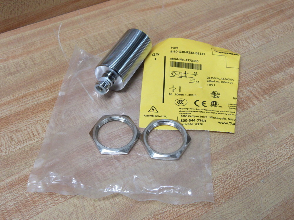 Turck Bi10-G30-RZ3X-B3131 Sensor Bi10G30RZ3XB3131 4373390