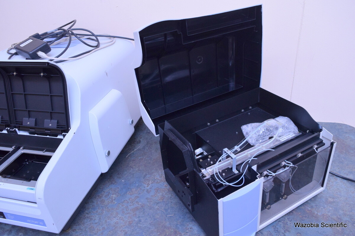 PERKIN ELMER VICTOR X5 MULTILABEL HTS READER 2030-0050 WITH LIQUID DISPENSER 142