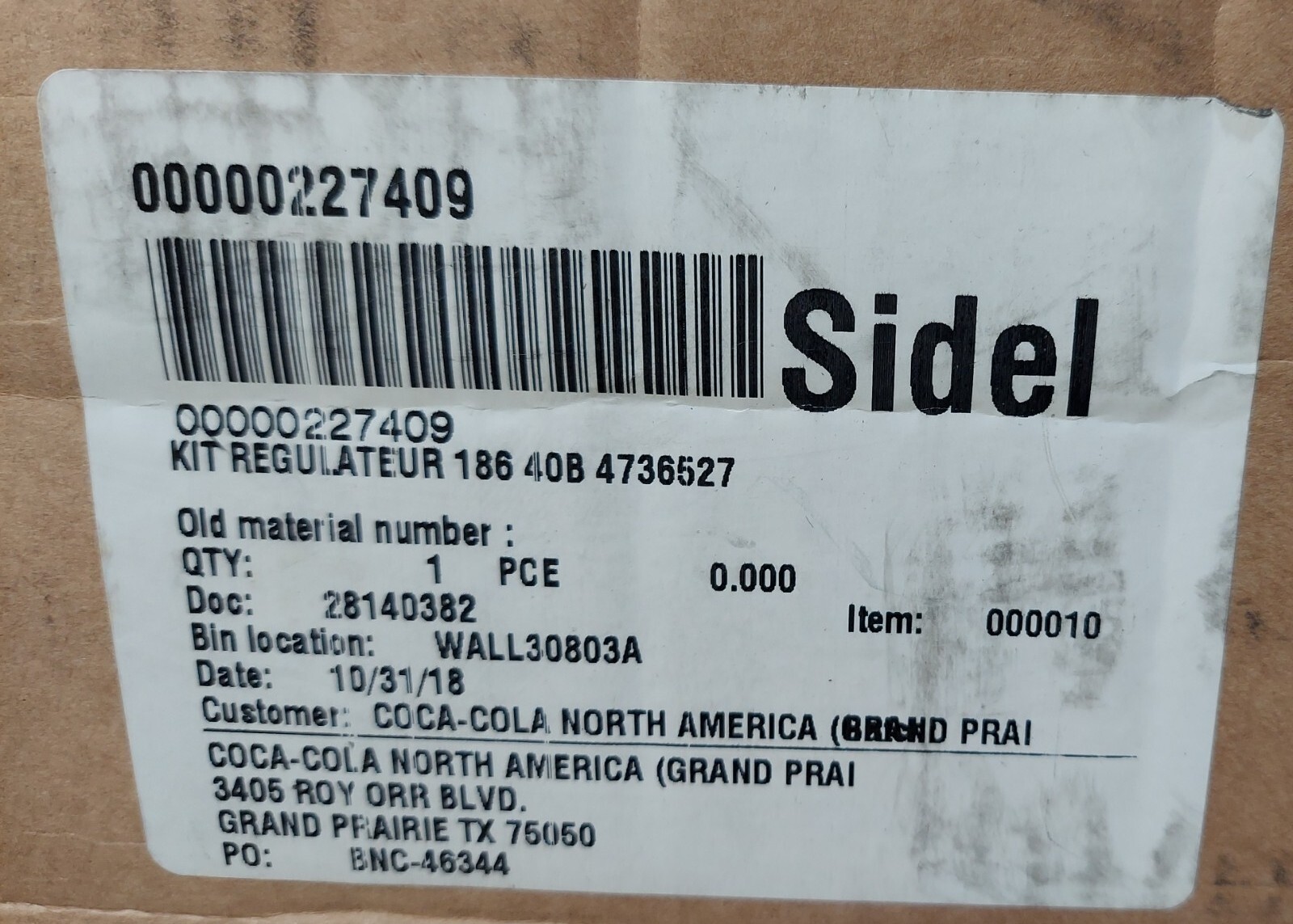 KITS-268. Kit Regulateur 186 40B 4736527. 00000227409