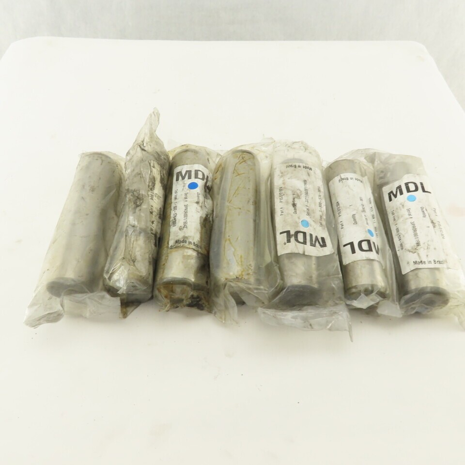 MDL P15.012.024 Straight Guide Post 6″x1/2″ 3/8-16 Thread Lot of 7