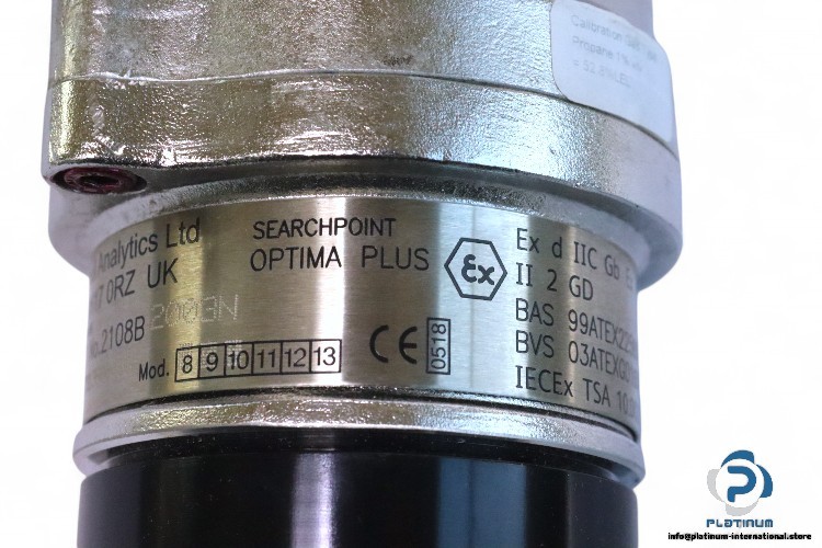 HONEYWELL BH17 0RZ UK OPTIMA PLUS GAS DETECTOR_Z0177313500496_32 V DC_316 SS