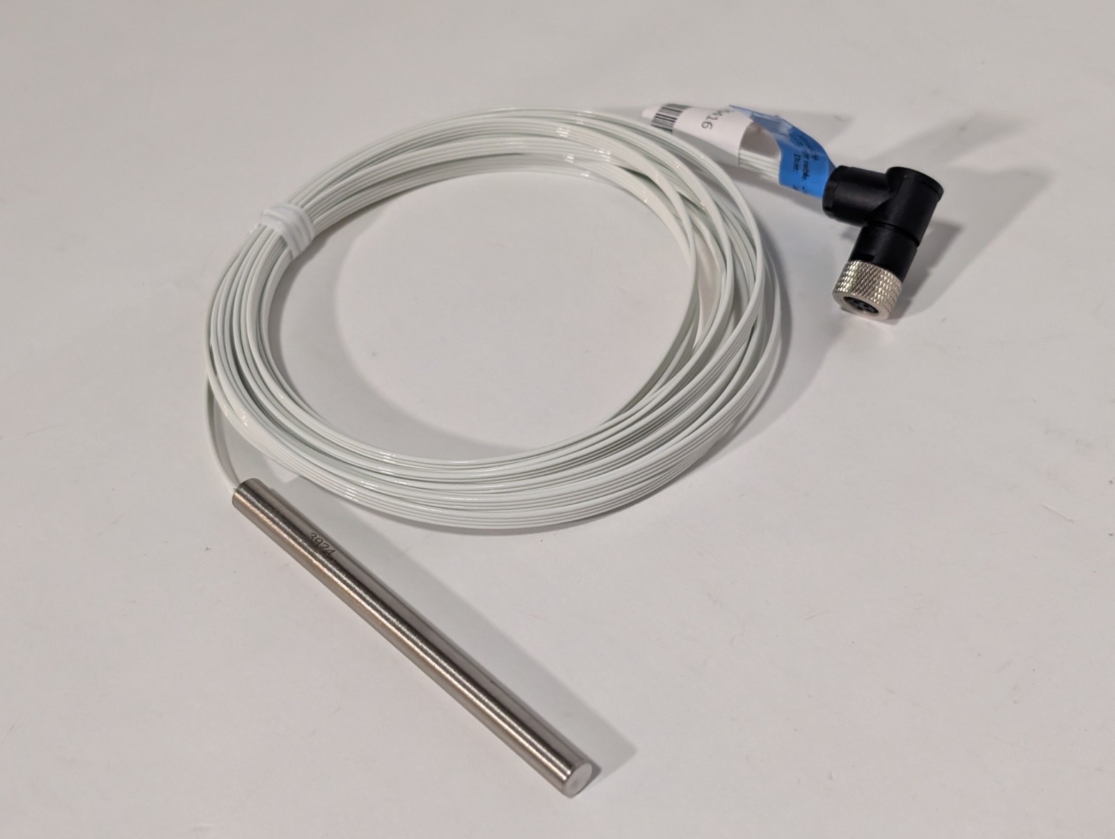 Pair of SensoScientific SRS7 Flat RTD Sensor Probe 10ft Cable -10C 35C