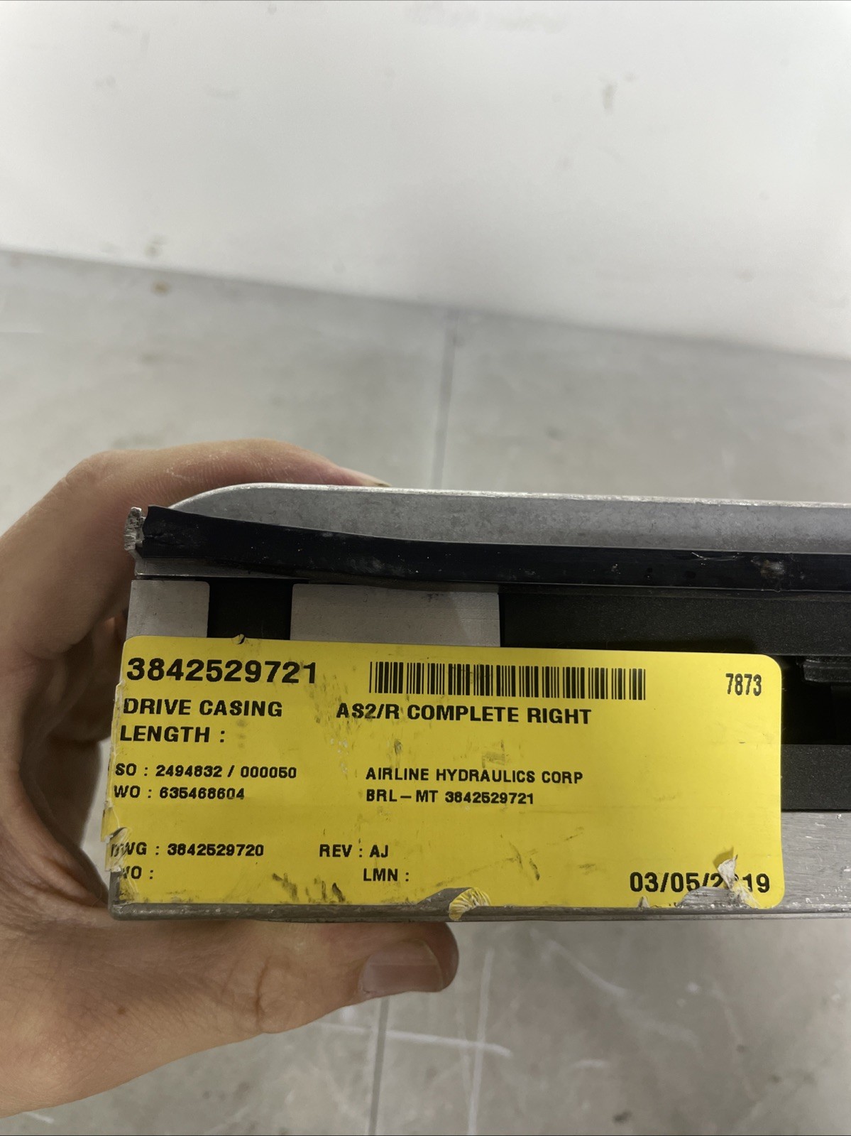 3842529721 DRIVE CASING AS2/R COMPLETE RIGHT Bosch Rexroth Assembly Technology