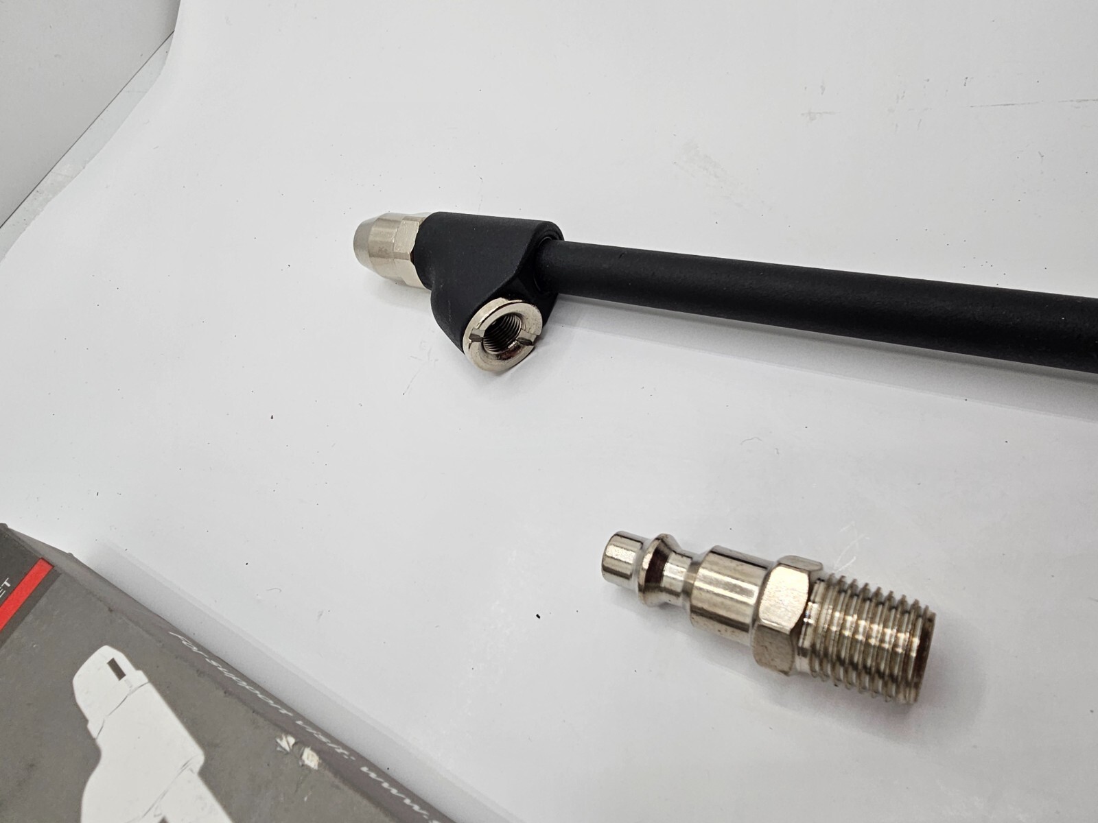 (QTY 2) Godeson Air Chuck 1/4″ FNPT Extended Reach Dual Head Chuck w/ Quick Plug