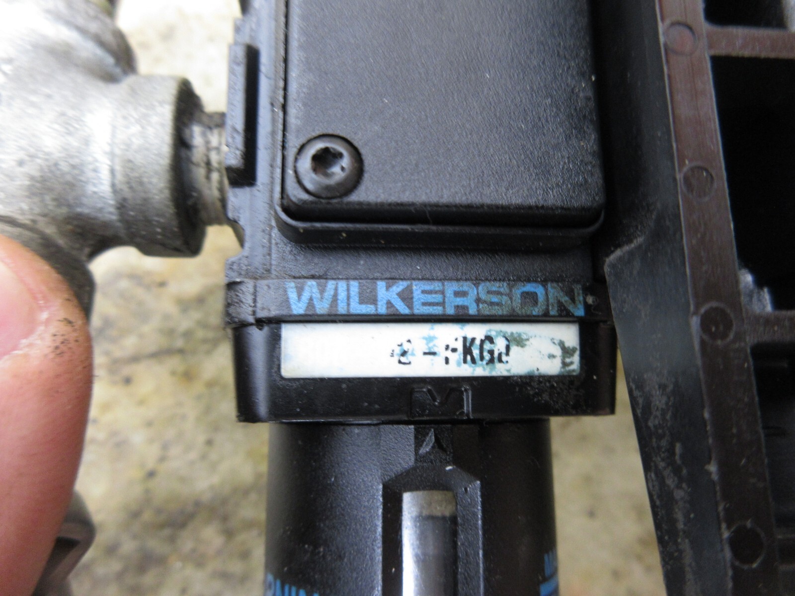 WILKERSON AIR FILTER REGULATOR E-16 34/78 2-FKG0 HARDINGE COBRA 42 CNC LATHE