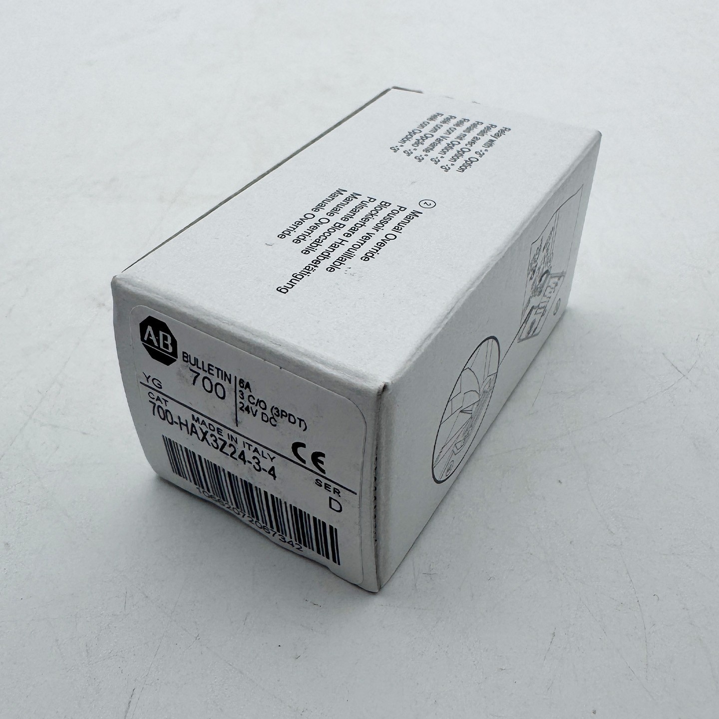 700-HAX3Z24-3-4 GP Tube Base Relay New Original 700HAX3Z2434