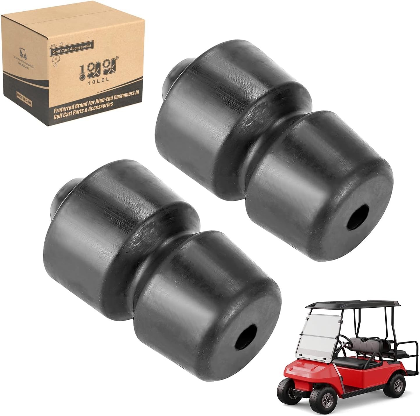 Golf Cart Bumper Jounce for Club Car Precedent DS 1996-up Rear Suspension Bumper