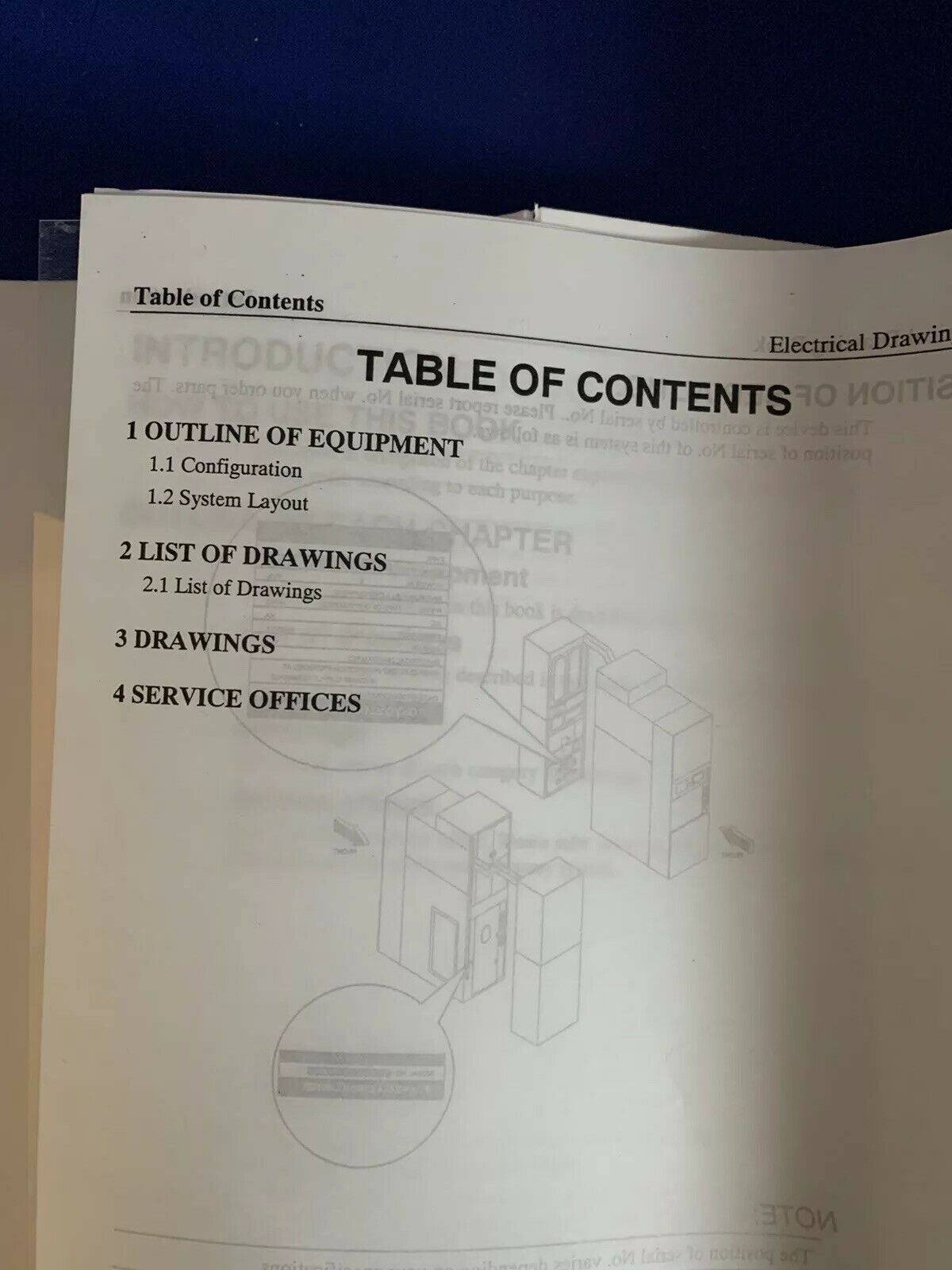 Tokyo Electron ALPHA-8S-E Vertical LP-CVD AsSG Electrical Drawing Book