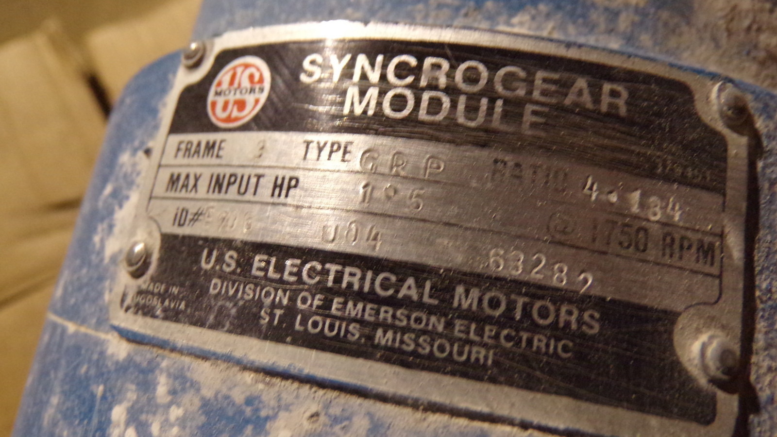 Syncrogear module E706 U04 63282 *FREE SHIPPING*