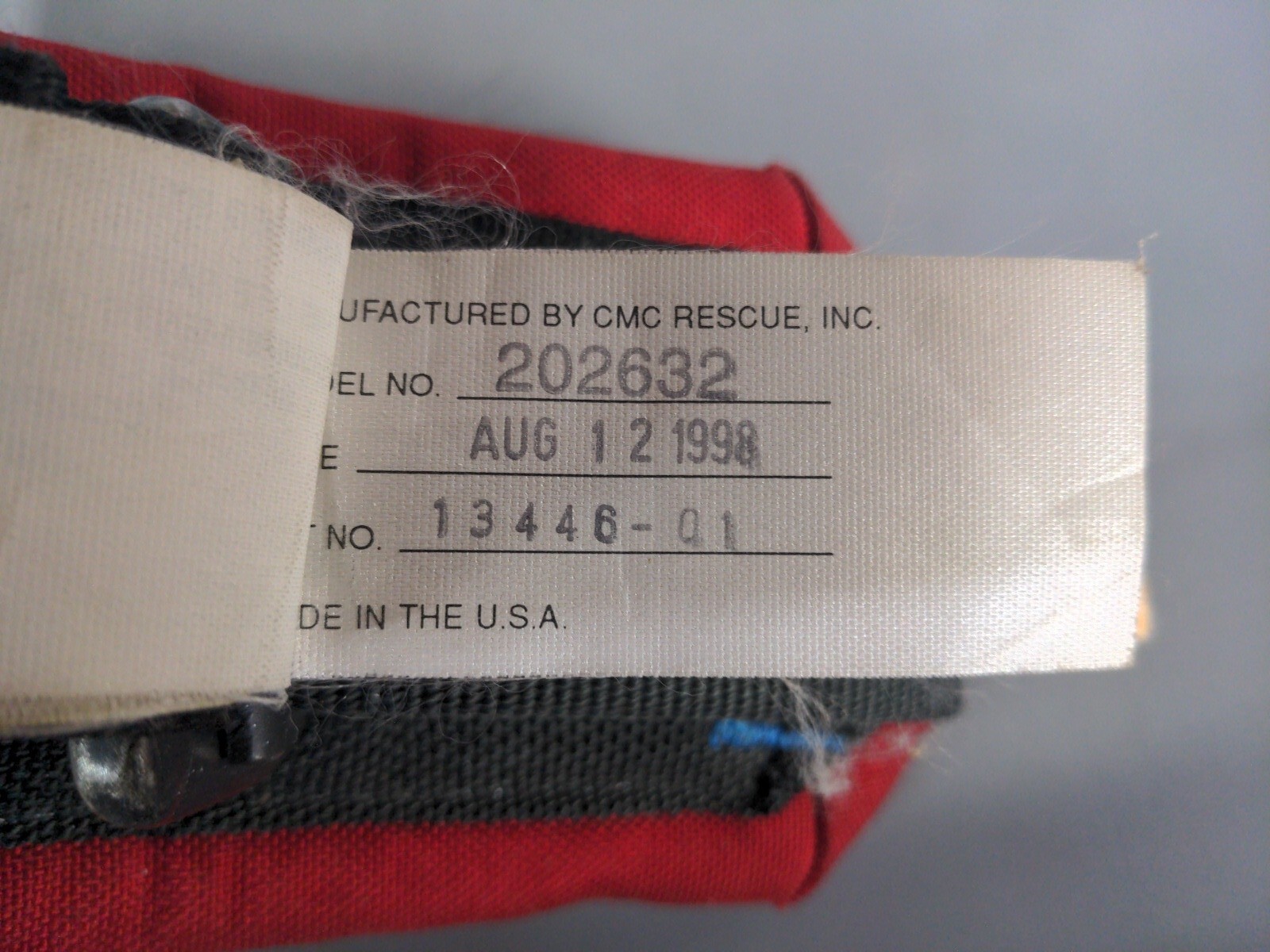 NICE CMC ROCO Rescue 202632 Universal 1 Piece HARNESS