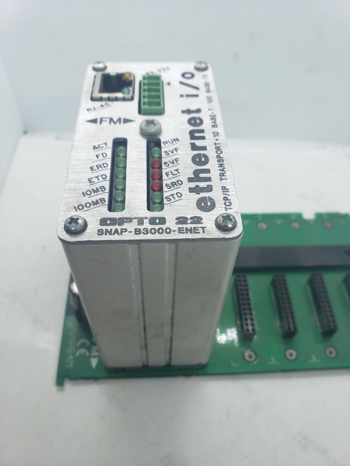 OPTO 22 SNAP-B3000-ENET ETHERNET I/O MODULE