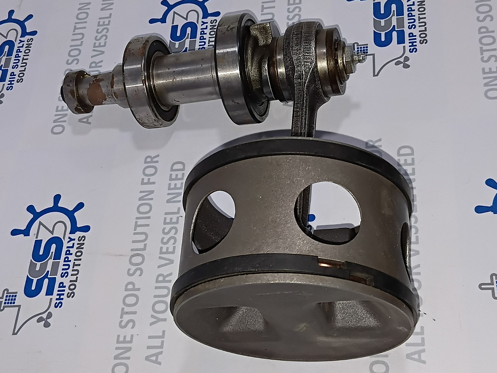 Zollner ZET Horn 131/141/90/110AC Piston, Connecting Rod, and Crankshaft set