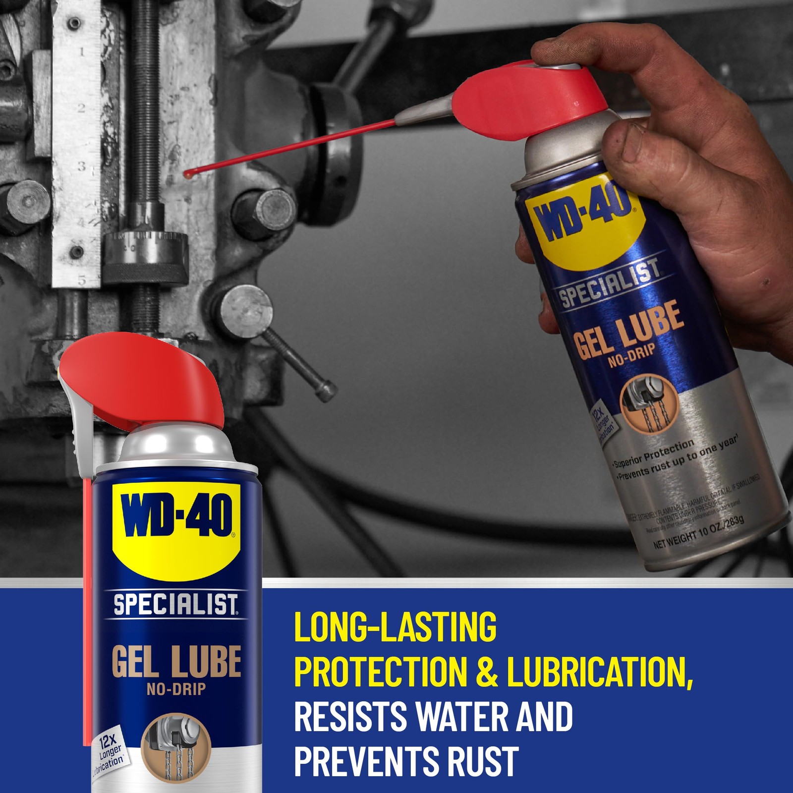 WD-40 Specialist Penetrant for Metal, Rubber and Plastic Threads, Locks and Nuts
