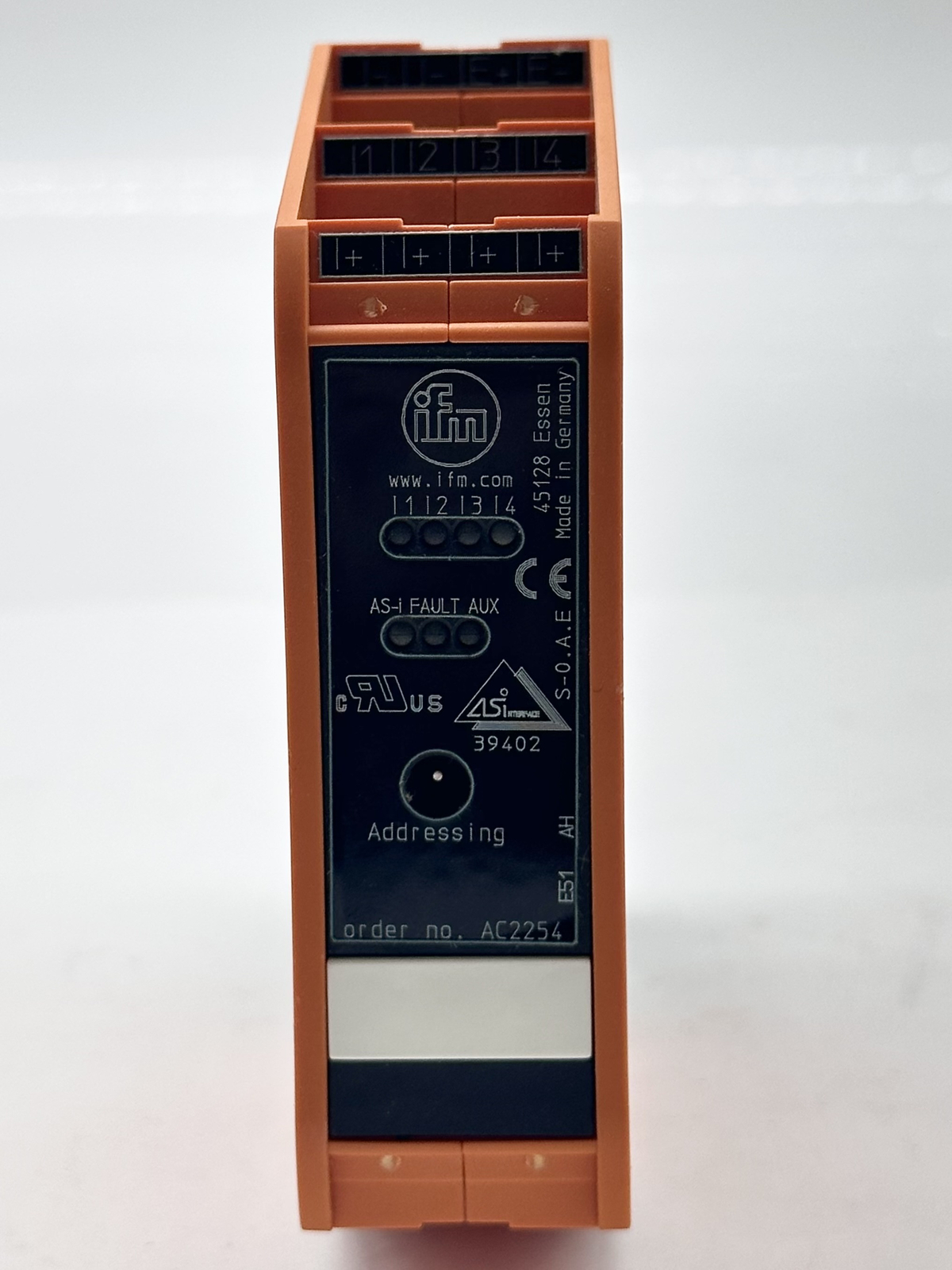 IFM ELECTRONICS AC2254 BUS SYSTEM AS-INTERFACE, SMART L25 4DI C