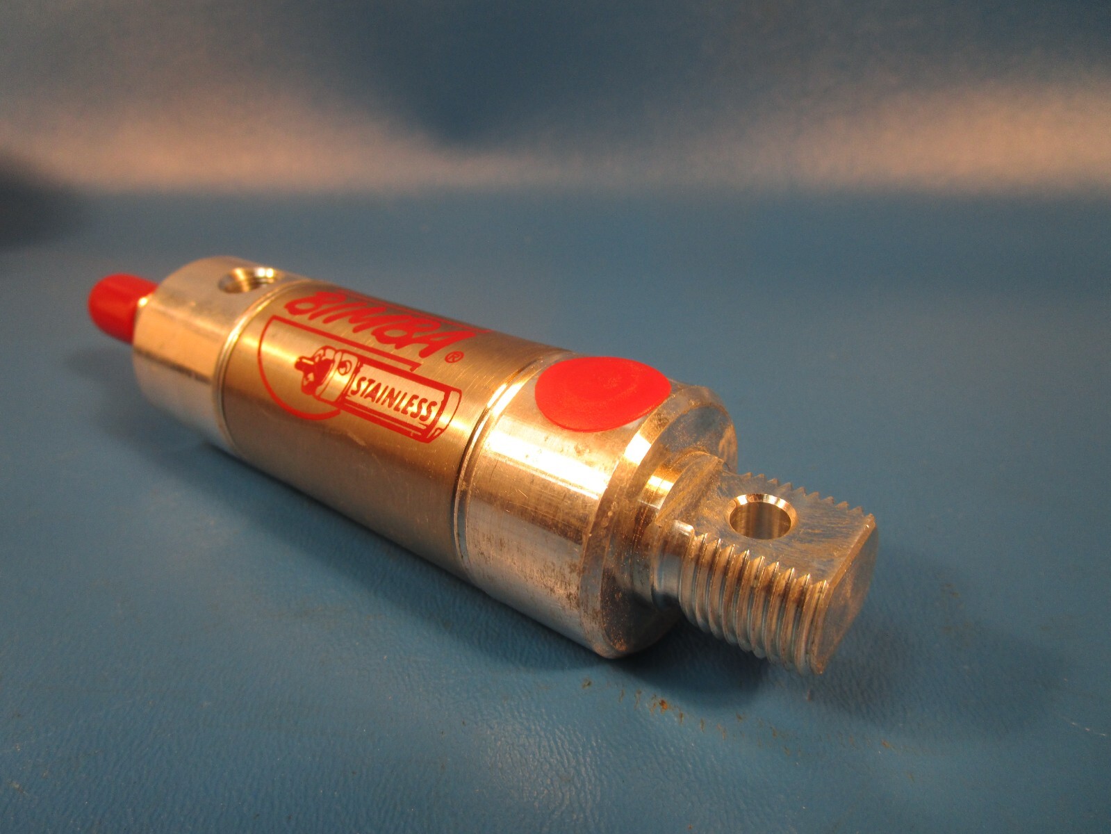 BIMBA SR-120.5-DP , Pneumatic Cylinder; Double Acting, Bore 1-1/4”, Stroke 0.500