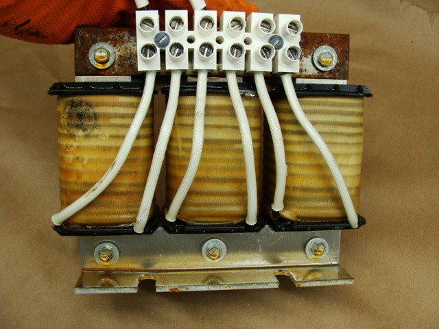 ALLEN BRADLEY LINE REACTOR 1321-3R35-B 35A 3PH 600V 22-5 AWG 16 IN-LB MAX