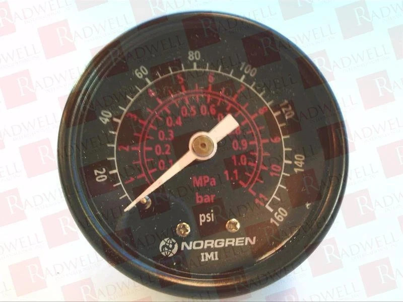 Norgren IMI 18-013-209 Pneumatic Pressure Gauge NIB 27 W/O BOX 3